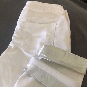 White Chico’s anklet 0.5 - silver roll up